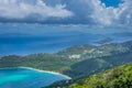 Magens Bay, landmark of St. Thomas island Royalty Free Stock Photo