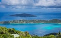 Magens Bay, landmark of St. Thomas island Royalty Free Stock Photo