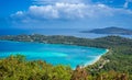 Magens Bay, landmark of St. Thomas island Royalty Free Stock Photo