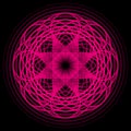 Magenta Abstract Shape