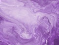 Magenta swirls of paint Royalty Free Stock Photo