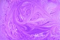 Magenta swirls of paint. Royalty Free Stock Photo