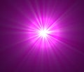 Magenta and white rays mixed Royalty Free Stock Photo