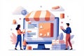 Magento Hosting Platform Illustration