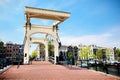 The Magere Brug, Amsterdam Royalty Free Stock Photo