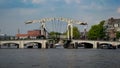 Magere Brug Bridge Royalty Free Stock Photo