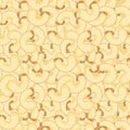 Maggot pattern seamless. Beetle larva background. Insect vector texture