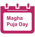 Magha puja day, Magha puja day Special Event day Vector icon that can be easily modified or edit.