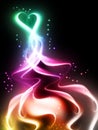 Magic abstract background