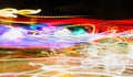 Magic abstract light trails in random motion - abstract background image Royalty Free Stock Photo