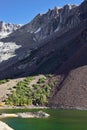 Magic beauty lake Elleri on pass Tioga