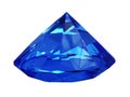 Magic blue pyramid Royalty Free Stock Photo