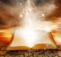 Magic book Royalty Free Stock Photo