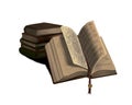 Magic Books with mystical spells