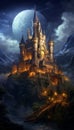 Magic castle a picture depicting a magic castle where _003