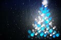 Magic Christmas night background Royalty Free Stock Photo