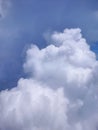 Magic cloud imagine on the sky is dream pillows horizone airplane& x27;s view Royalty Free Stock Photo