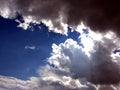 THE Magic clouds in summer, Royalty Free Stock Photo