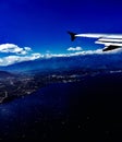 Magic Crete from airplane Royalty Free Stock Photo