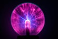 Magic crystal ball for a seance. Mysticism and Accultism Royalty Free Stock Photo