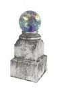 Magic Crystal on a pedestal. Royalty Free Stock Photo