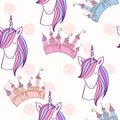 Magic cute unicorn