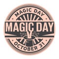 Magic Day, October 31 Royalty Free Stock Photo