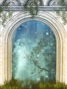 Magic door Royalty Free Stock Photo