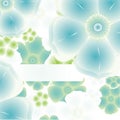 Magic flower background. vector Royalty Free Stock Photo