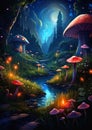 The Magic Forest: A story of mushrooms, moonbeams, and candy hou