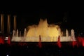 Magic fountain of Barcelona Royalty Free Stock Photo