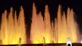 Magic Fountain Barcelona Royalty Free Stock Photo