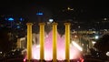 Magic Fountain Barcelona Royalty Free Stock Photo