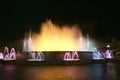 The Magic Fountain, Barcelona, Spain Royalty Free Stock Photo