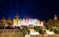 The Magic Fountain of Montjuic in Barcelona