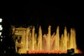 Magic Fountain show 3 Royalty Free Stock Photo