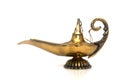 Magic Genie Lamp Royalty Free Stock Photo