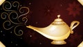 Magic Genie Lamp Wallpaper