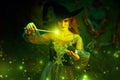 Cast a spell Royalty Free Stock Photo