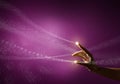 Magic hand Royalty Free Stock Photo