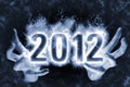 Magic Happy New Year Spell 2012 Royalty Free Stock Photo