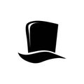 magic hat logo vector Royalty Free Stock Photo
