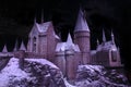 The magic of Hogwarts castle