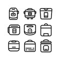 magic jar icon or logo isolated sign symbol vector illustration Royalty Free Stock Photo