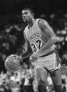 Magic Johnson Los Angeles Lakers Royalty Free Stock Photo