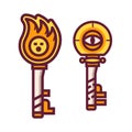 Magic Key Fantasy RPG Icon