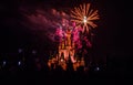 Magic Kingdom fireworks 5 Royalty Free Stock Photo