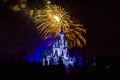 Magic Kingdom fireworks 20 Royalty Free Stock Photo
