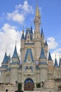 Cinderella Castle at Magic Kingdom park, Walt Disney World Resort Orlando, Florida, USA Royalty Free Stock Photo