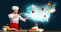 Magic in the kitchen Royalty Free Stock Photo